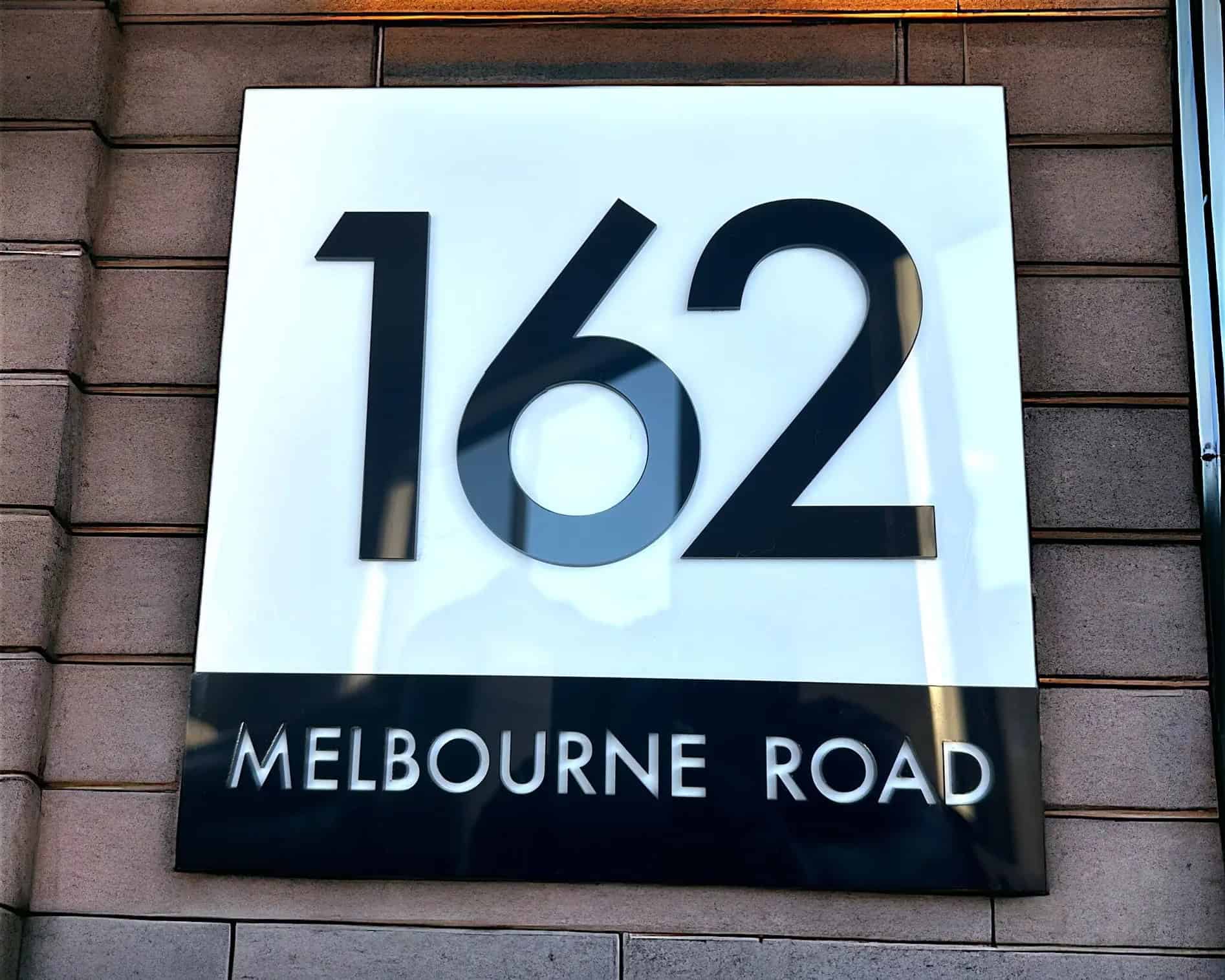 Classy House Number Plaque - POSSIBLE