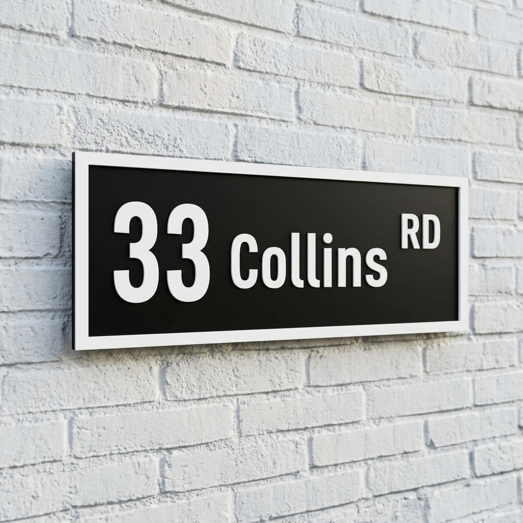 Gate Plaque / Road Sign signs and Digits