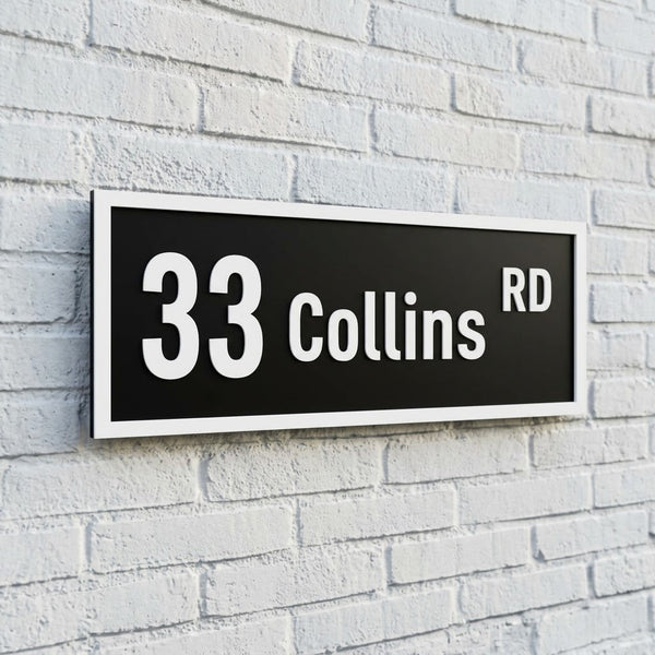 Gate Plaque / Road Sign signs and Digits