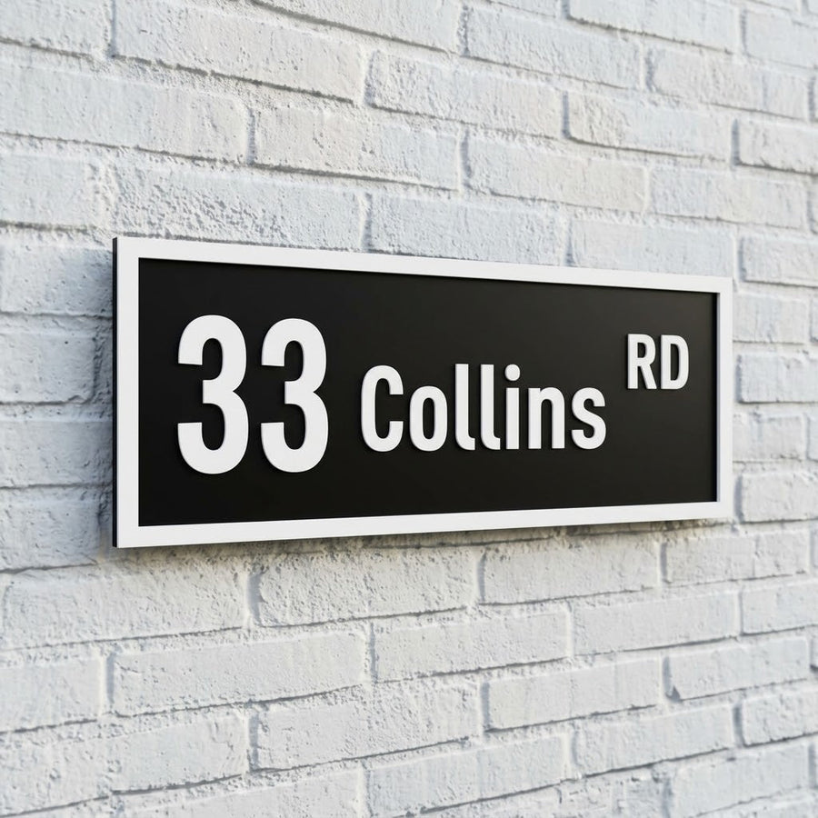 Gate Plaque / Road Sign signs and Digits