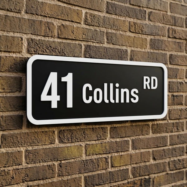 Gate Plaque / Road Sign signs and Digits