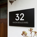 Classic House Number Sign signs and Digits