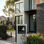 House Number Plaque - DIGNITY signs and Digits