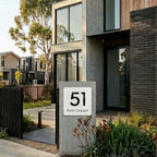 House Number Plaque - DIGNITY signs and Digits