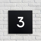 Square Letter Box, Door Number, Number Only signs and Digits