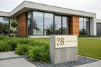 Rectangle House Number Plaque - VIVID signs and Digits