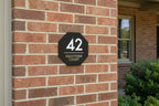 Beautiful House Number Plaque - HEX signs and Digits