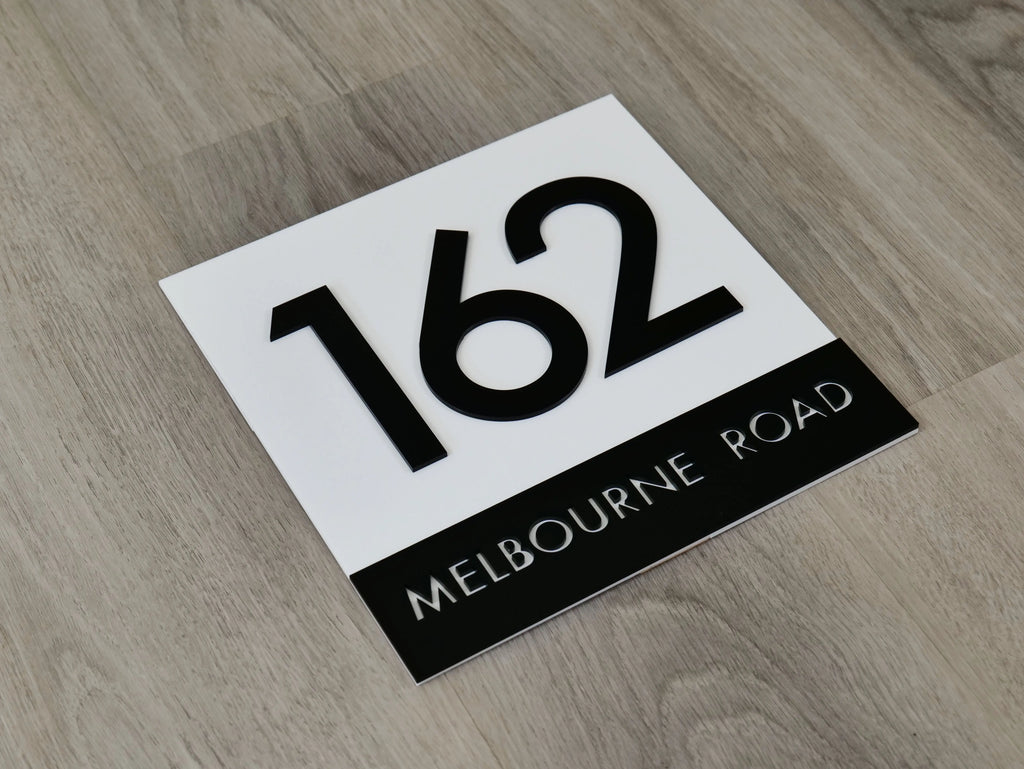 POSIBLE House Number Plaque - POSIBLE signs and Digits