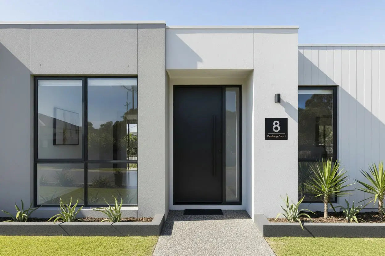 Premium House Number Plaque - DIVINE signs and Digits