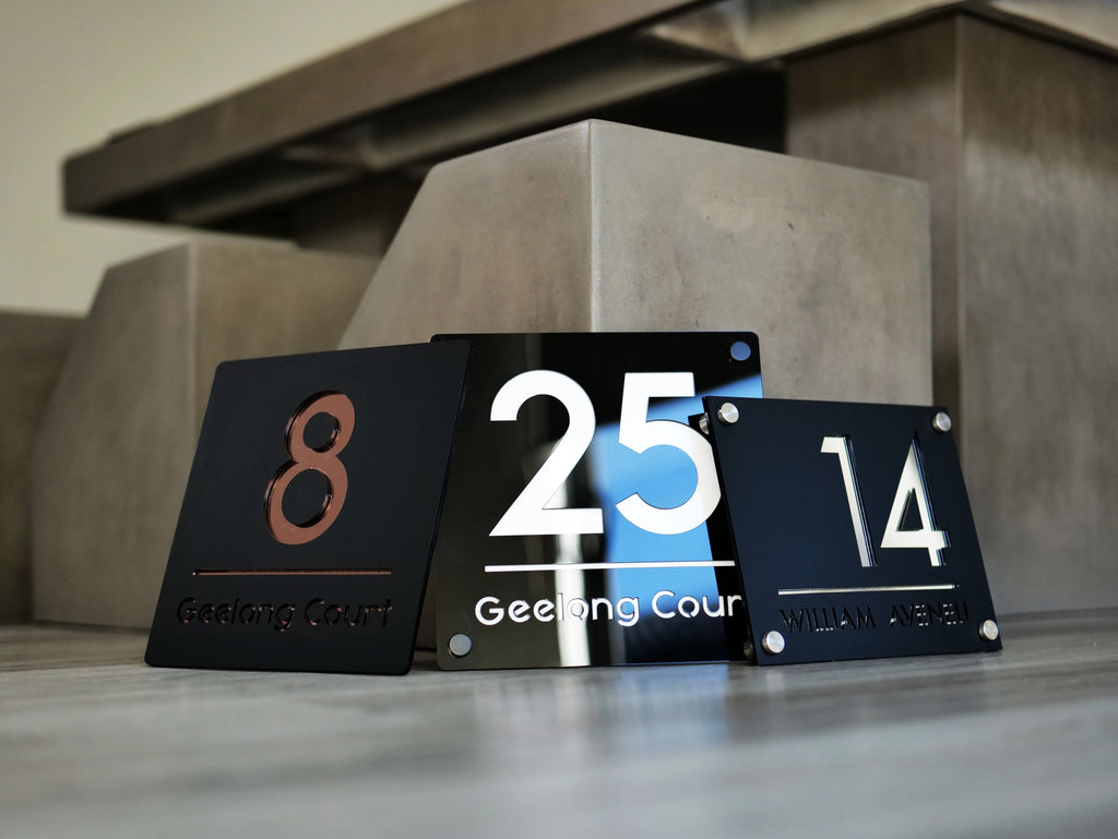 Premium House Number Plaque - DIVINE signs and Digits