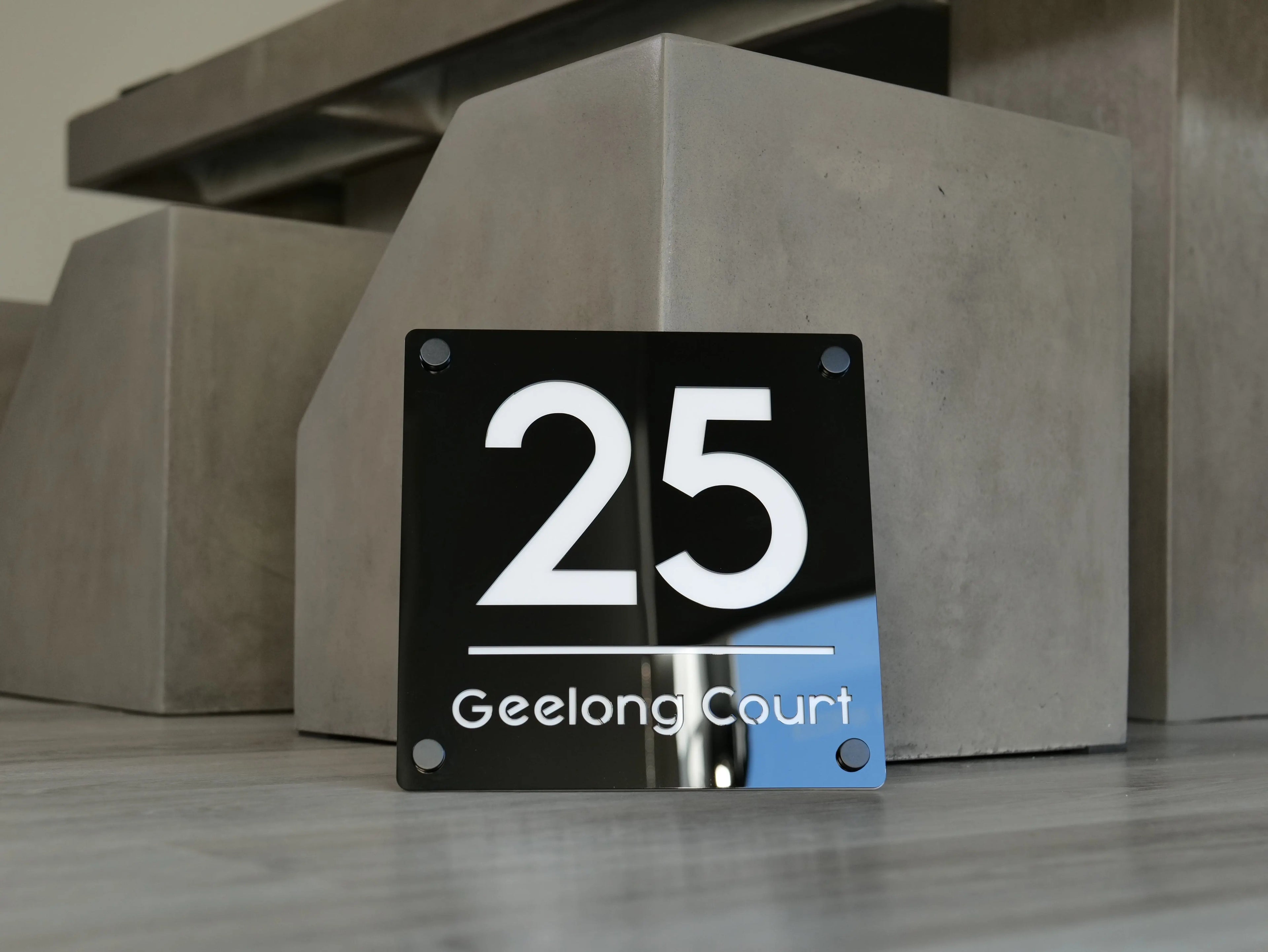 Premium House Number Plaque - DIVINE signs and Digits