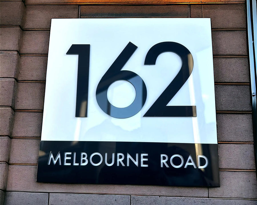 POSIBLE House Number Plaque - POSIBLE signs and Digits