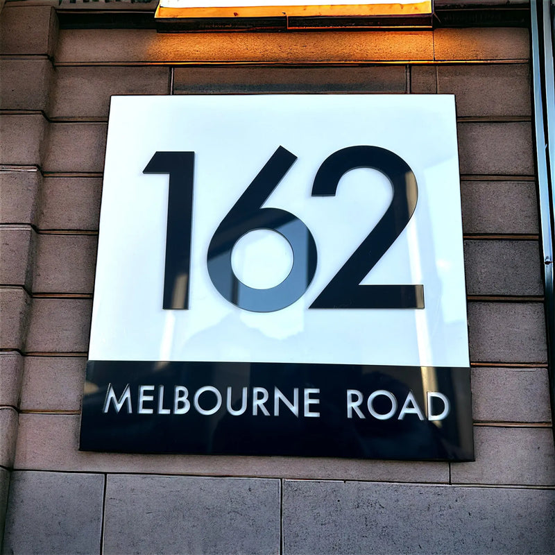 Classy House Number Plaque - POSSIBLE